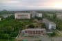 Panoramic photo of campus